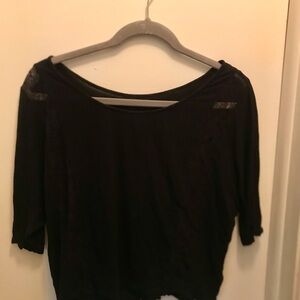 Elegant Black Women's Top